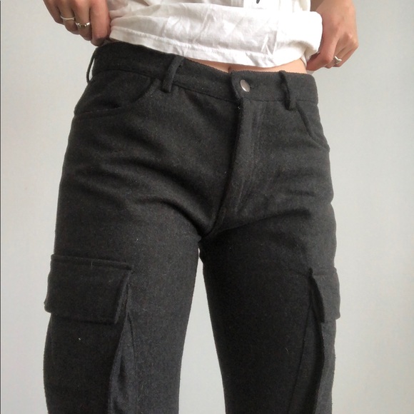 Wool Cargo Pants - Picture 1 of 6